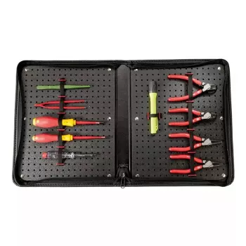 Tool storage case Parat 5650020061 Black Faux leather