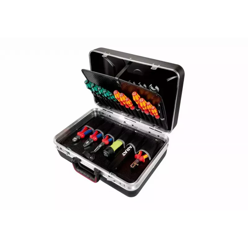 Tool Case Parat SILVER Style Black Aluminium Plastic
