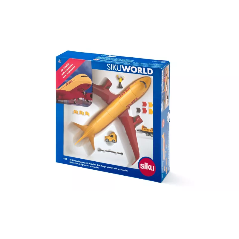 Siku DHL cargo aircraft with accessories Preassembled