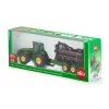 Tractor toy Siku 1954 — metal and plastic play vehicle, brown/green, age 3+