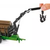 Tractor toy Siku 1954 — metal and plastic play vehicle, brown/green, age 3+