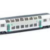Train Siku RATP DOUBLE-DECK TRAIN Metal Plastic Black Blue Grey