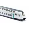 Train Siku RATP DOUBLE-DECK TRAIN Metal Plastic Black Blue Grey