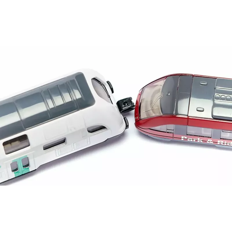 Train Siku RATP DOUBLE-DECK TRAIN Metal Plastic Black Blue Grey