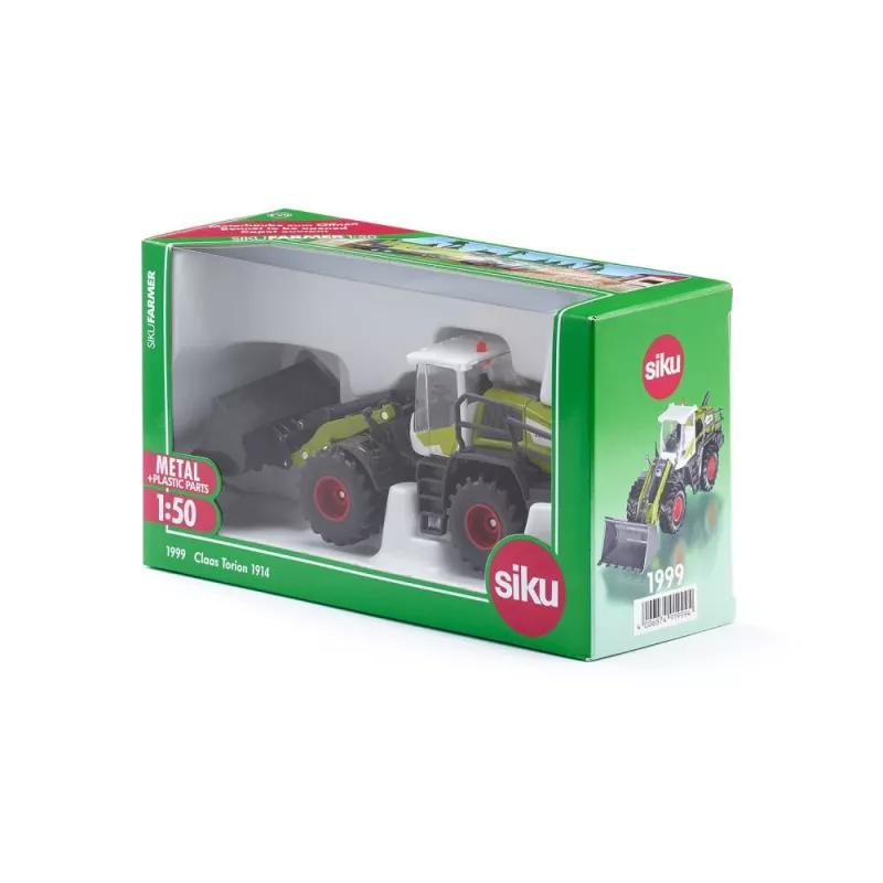 Siku Farmer 1999 Claas Torion 1914 Wheel Loader, 1:50, Green/White