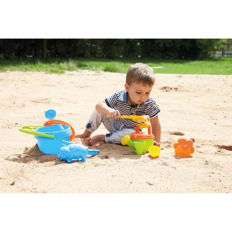 Sand toy set Lena Happy Sand Boys I 10 pcs