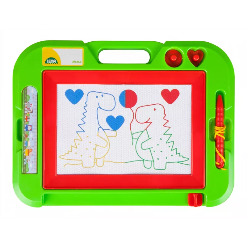 Children's magnetic drawing board Simm Spielwaren Colour magic drawing board small
