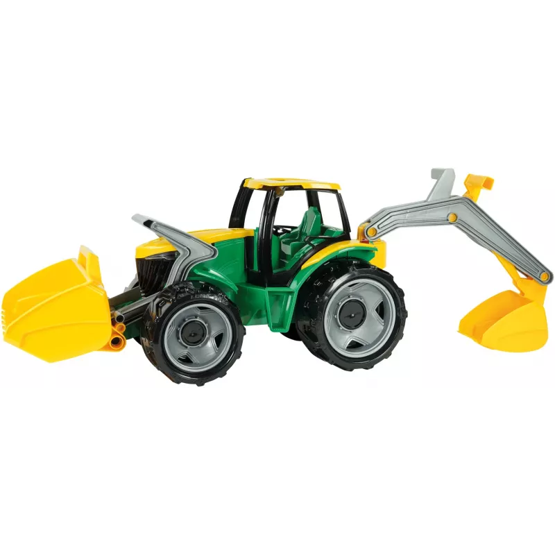 Tractor Lena GIGA TRUCKS ZL-02080 with front loader & excavator