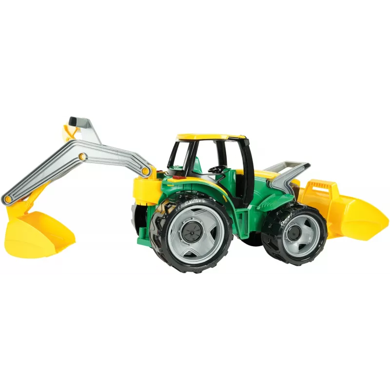 Tractor Lena GIGA TRUCKS ZL-02080 with front loader & excavator