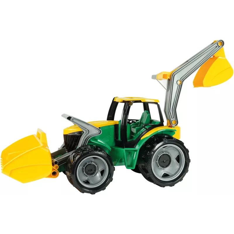Tractor Lena GIGA TRUCKS ZL-02080 with front loader & excavator