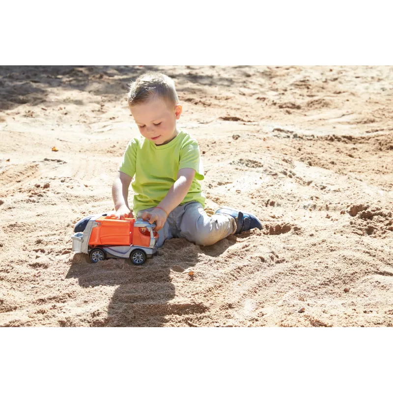 Lena Truckies Garbage Truck, Truck, 2 yr(s), Plastic, Grey, Orange