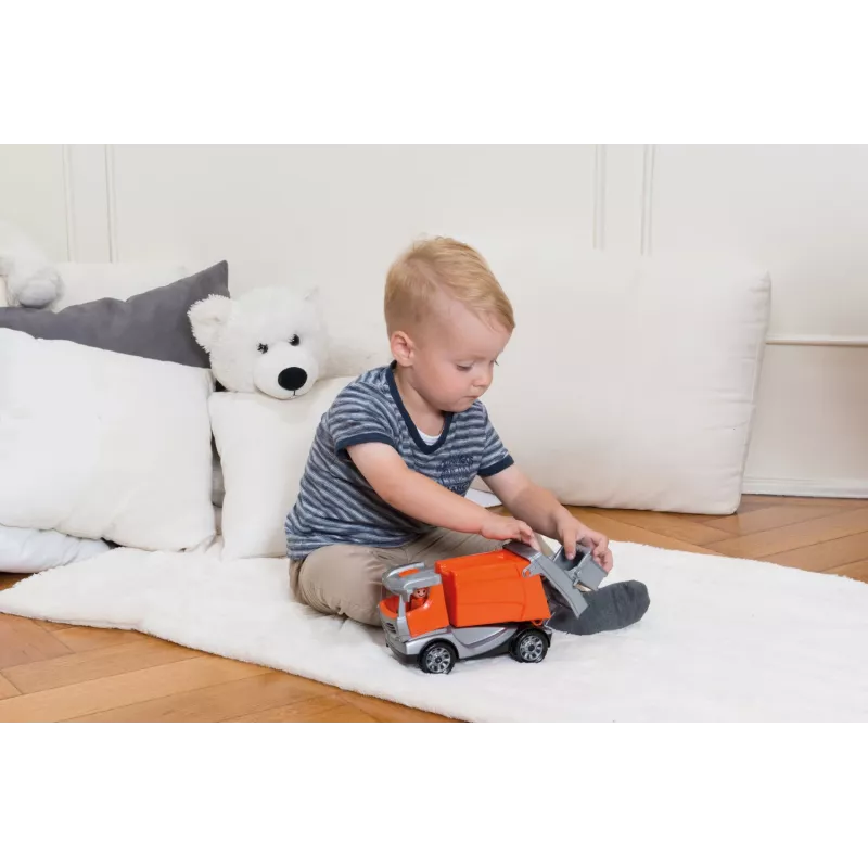 Lena Truckies Garbage Truck, Truck, 2 yr(s), Plastic, Grey, Orange