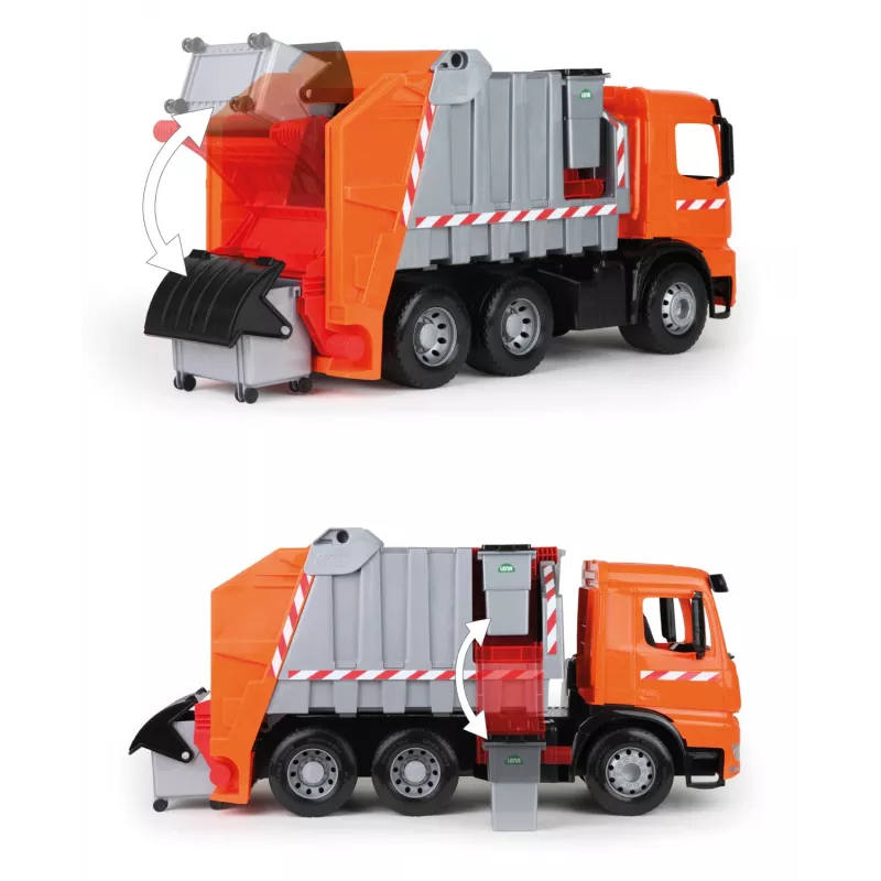 Lena GIGA TRUCKS Garbage truck Arocs with labels