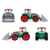 Toy tractor with hay trailer Lena Truxx 04428 open box – plastic play set