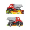 Dump truck Lena TRUXX 29cm Rubber Steel Grey Red
