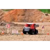 Dump truck Lena TRUXX 29cm Rubber Steel Grey Red