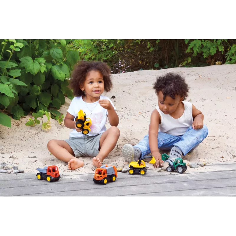 Dump truck toy Lena 01260 — sturdy construction, colorful design, children's play vehicle