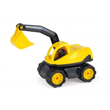 Toy excavator box Lena 01261 – children's construction playset, plastic model