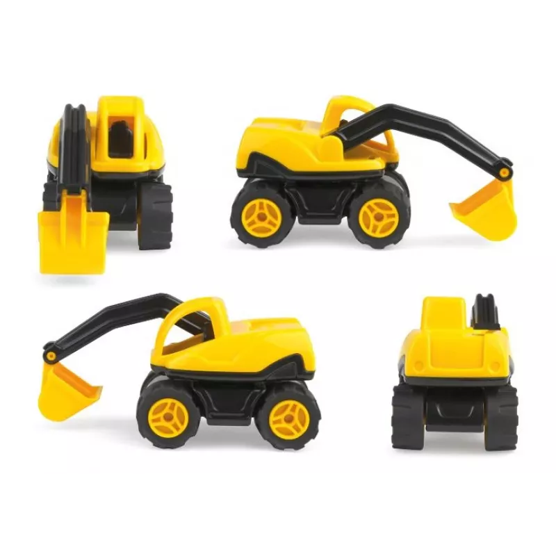 Toy excavator box Lena 01261 – children's construction playset, plastic model