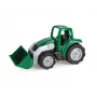 Toy tractor Lena Workies 01263 with shovel — plastic ride-on construction toy, suitable for outdoor and indoor play