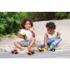 Toy tractor Lena Workies 01263 with shovel — plastic ride-on construction toy, suitable for outdoor and indoor play