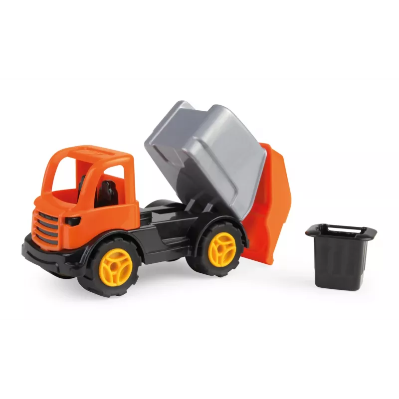 Garbage truck play vehicle Lena 01264 — metal and plastic children's toy, multicolour, from 1.5 years