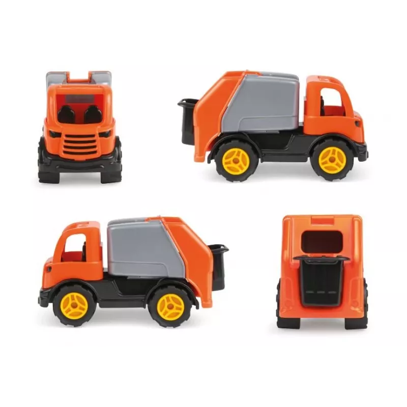 Garbage truck play vehicle Lena 01264 — metal and plastic children's toy, multicolour, from 1.5 years