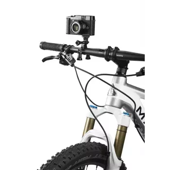 Cullmann Cross CX126 Black 1/4 inch Thread Compatible with GoPro