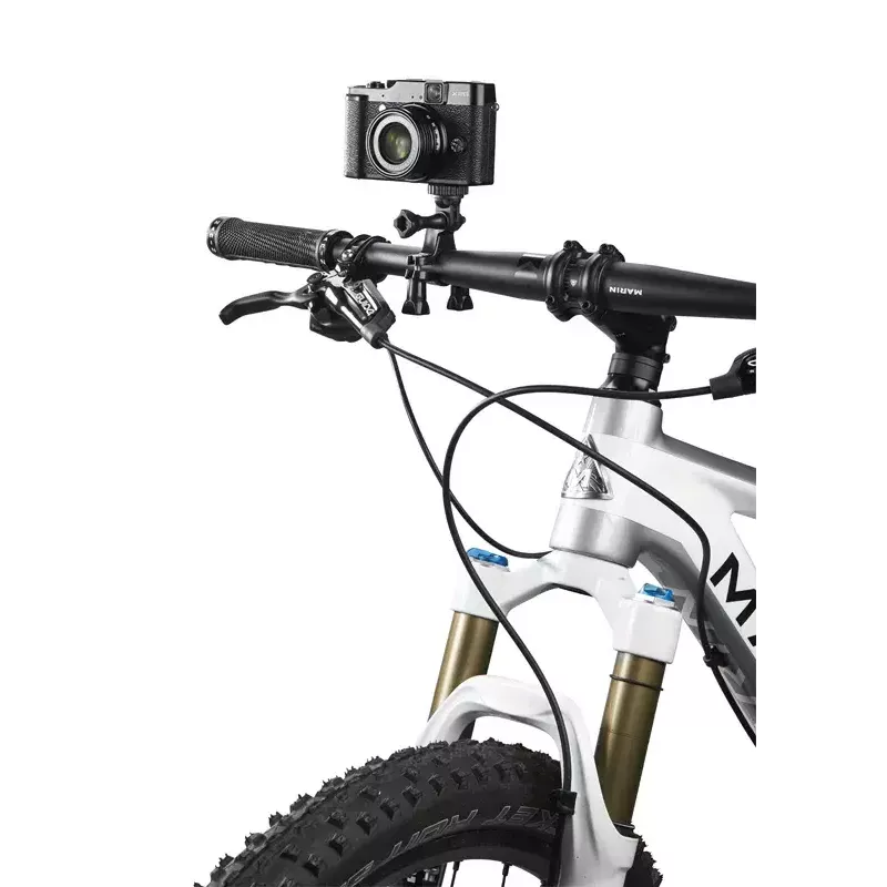 Cullmann Cross CX126 Black 1/4 inch Thread Compatible with GoPro