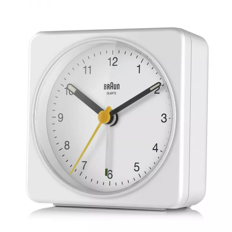 Braun BC03W Quartz alarm clock White