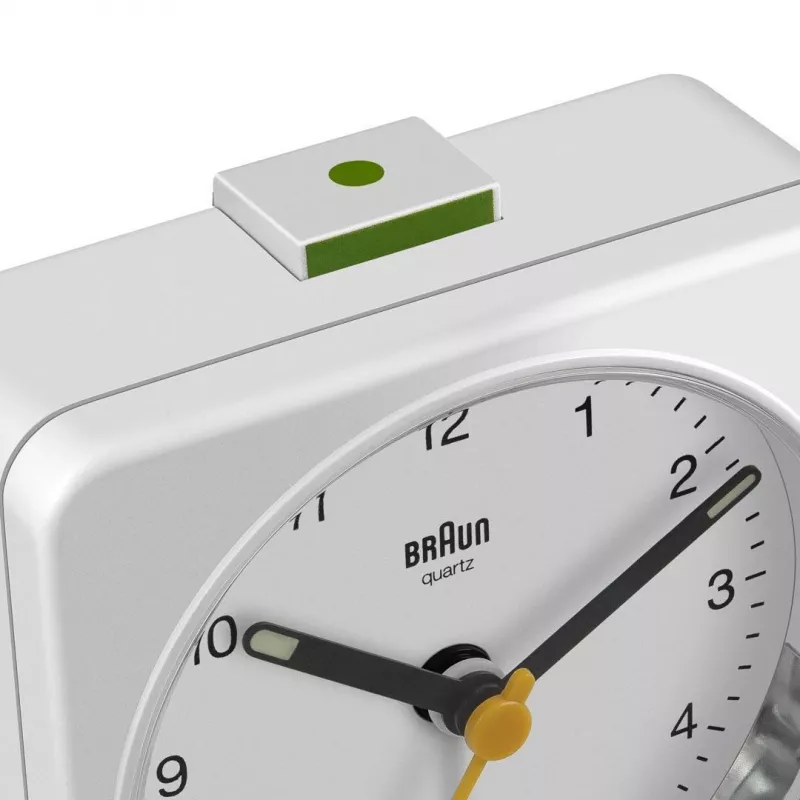 Braun BC03W Quartz alarm clock White