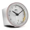 Braun BC07 Quartz alarm clock Pink, White