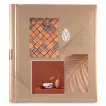Hama Singo II photo album Brown 40 sheets 10 x 15 Spiral binding