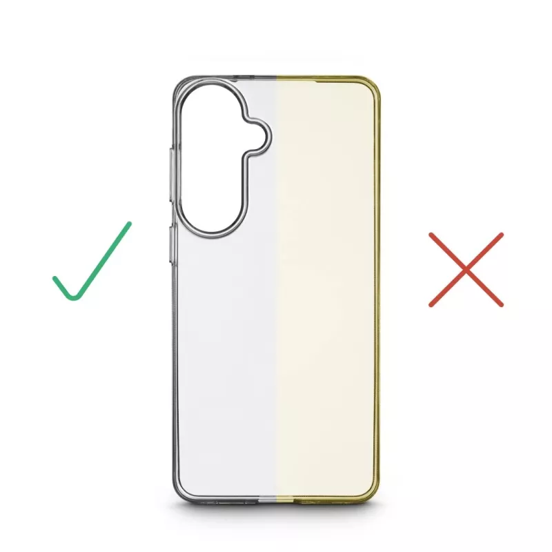 Mobile phone cover HAMA Always Clear for Samsung Galaxy S26+, transparent, fits 17 cm (6.7 inch) screens