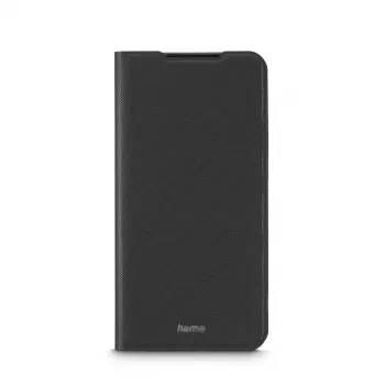 HAMA folio mobile phone case for 17 cm (6.7 inch) screens — compatible with Samsung Galaxy S26+, black, 2 card pockets, desktop stand