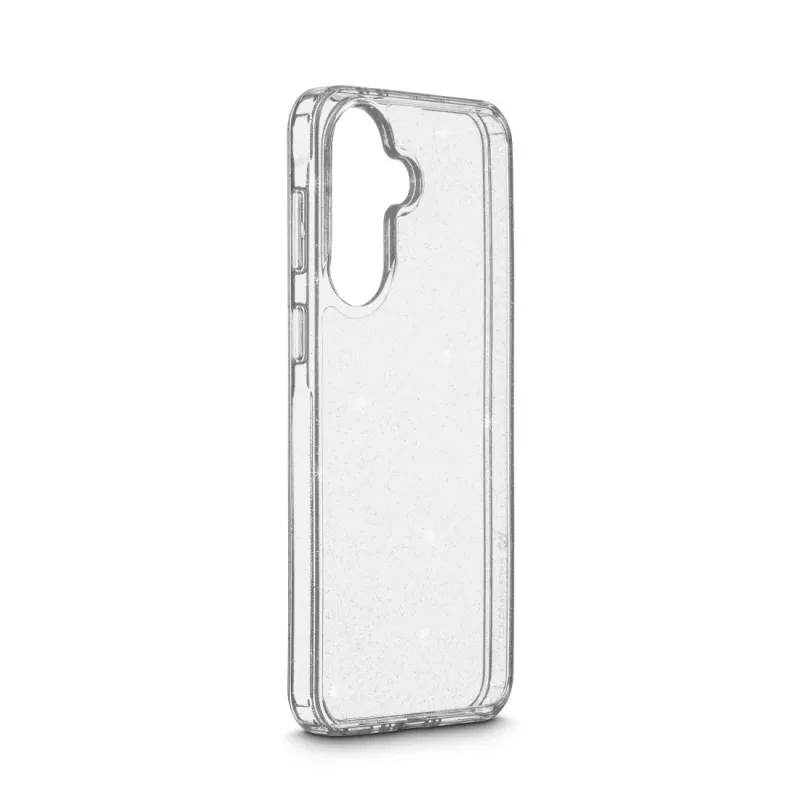 Mobile phone case white diamonds 00039061 for Samsung Galaxy A37 5G, transparent, glitter