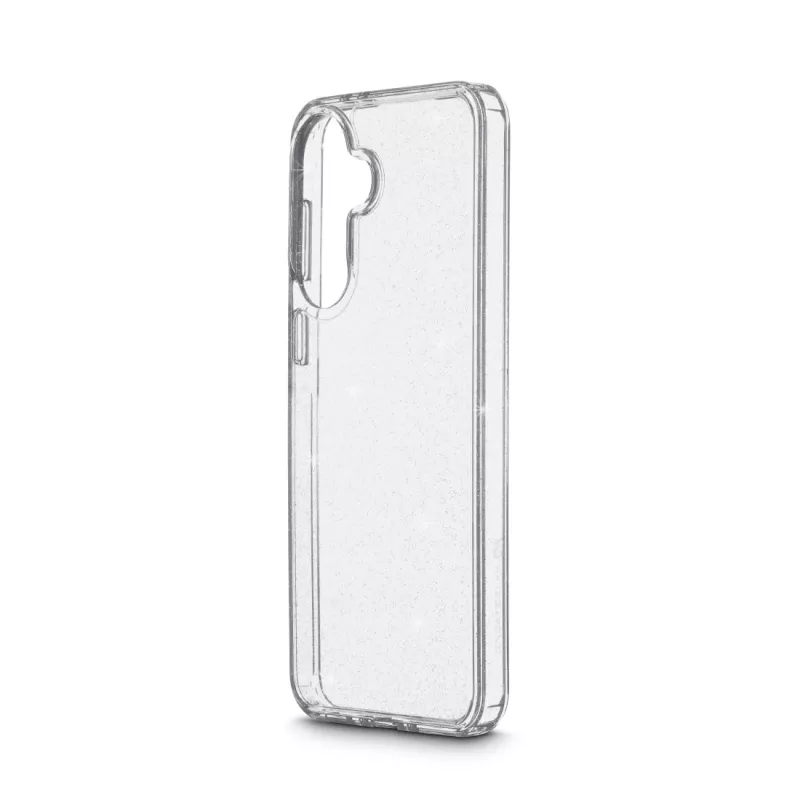 Mobile phone case white diamonds 00039061 for Samsung Galaxy A37 5G, transparent, glitter