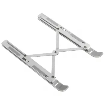 Hama Aluminium Laptop stand Silver 39.1 cm (15.4 inch)