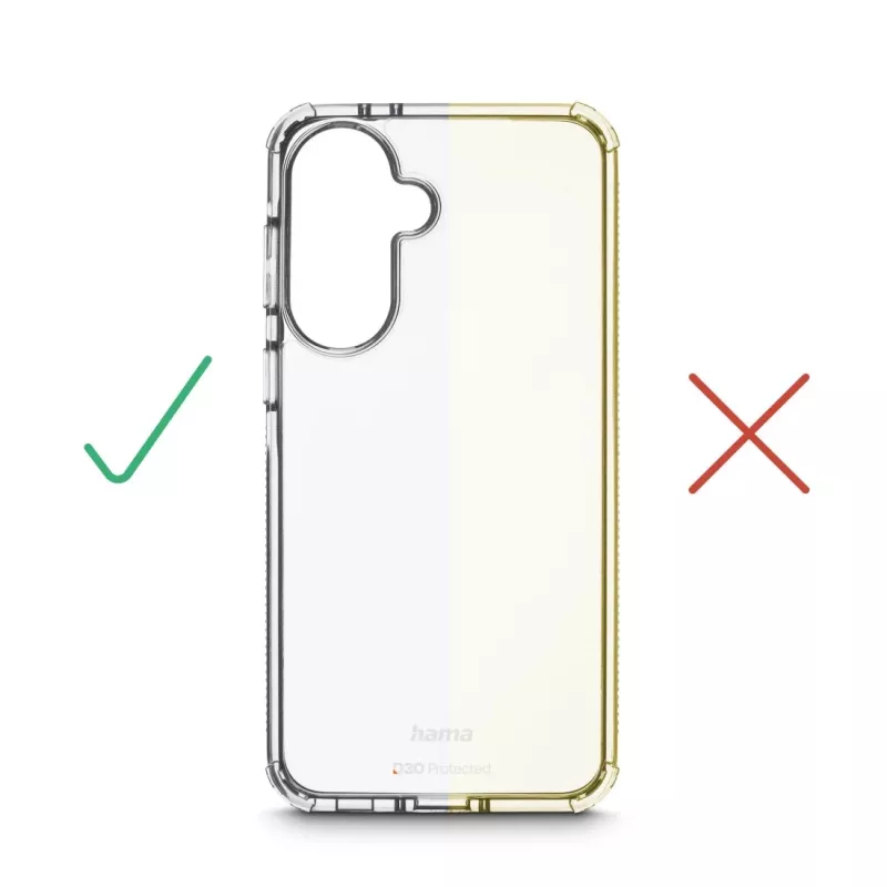 Mobile phone case HAMA 00080322 — transparent protective cover for Samsung Galaxy A37 5G