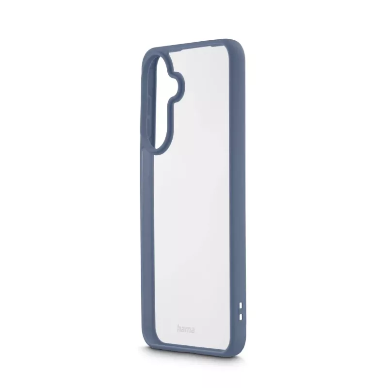 HAMA mobile phone cover Frame Protect for Samsung Galaxy A57 5G, 17 cm (6.7 inch), blue transparent