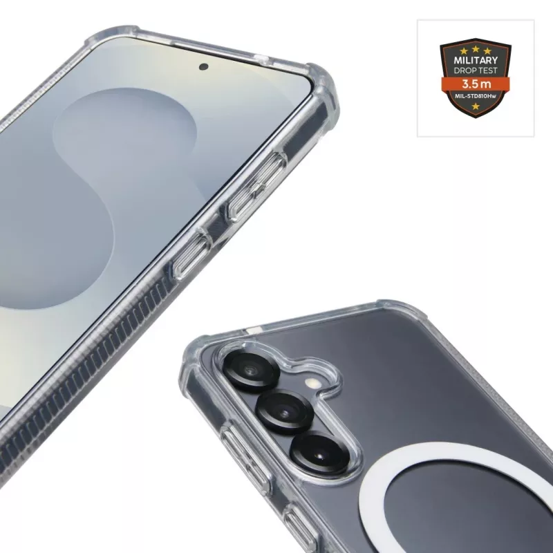 Mobile phone cover HAMA Extreme Protect for Samsung Galaxy S25 FE, 17 cm (6.7 inch), transparent