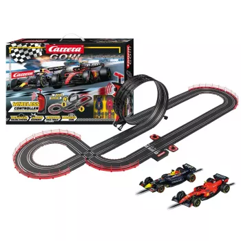 Slot car set CARRERA GO!!! Racetrack Formula Free Racing wireless 20062581