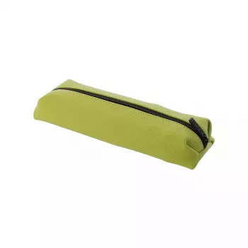 Pencil Case Herlitz Origami Apple Soft Polyurethane Green 200x65x35mm