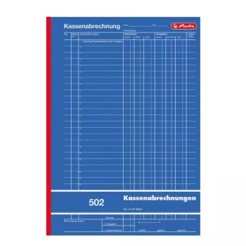 Accounting Form Book Herlitz 882415 A4 100 Pages