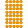 Multi-purpose labels HERMA 2254 luminous orange 19mm round