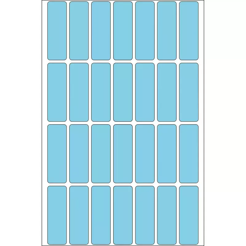 Multi-purpose labels HERMA 13x40 mm blue paper matt hand inscription