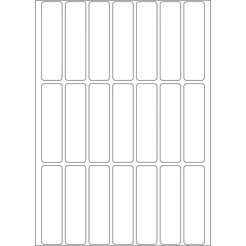 Multi-purpose labels HERMA 13x50 mm white paper matt hand inscription