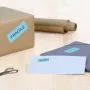 Self-adhesive printer label HERMA Coloured labels A4 105x42.3 mm blue