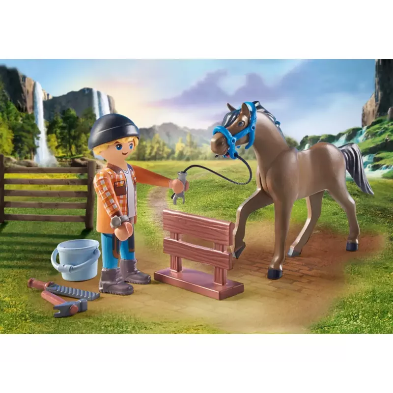 Playset Farm Playmobil 71357 Multicolour for Ages 5-12