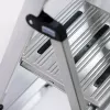 Aluminium stepladder Krause Corda 5-step, maximum height 300 cm, 150 kg load, 4.1 kg